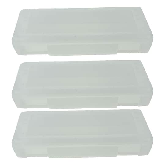 Romanoff® Ruler Boxes, 3ct. in Clear | 13.5" x 5.5" x 2.5" | Michaels®